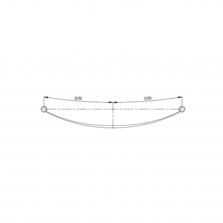 Rear 1st layer Leaf Spring