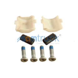 BESINCI TEKER BEYAZ AYAK FIBER TAKOZU - CIVATALI / TAKIM -