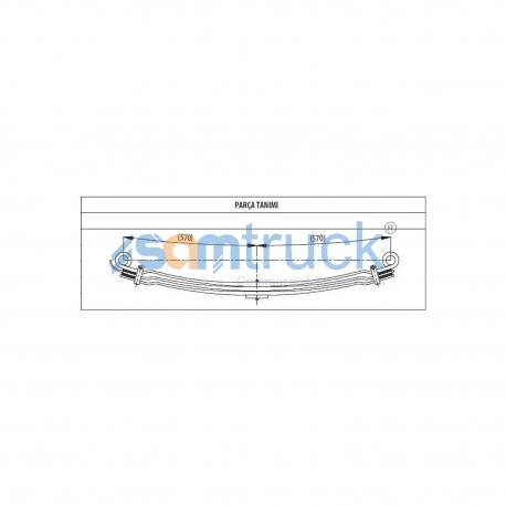 Front complete Leaf Spring