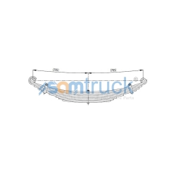 Front complete Leaf Spring