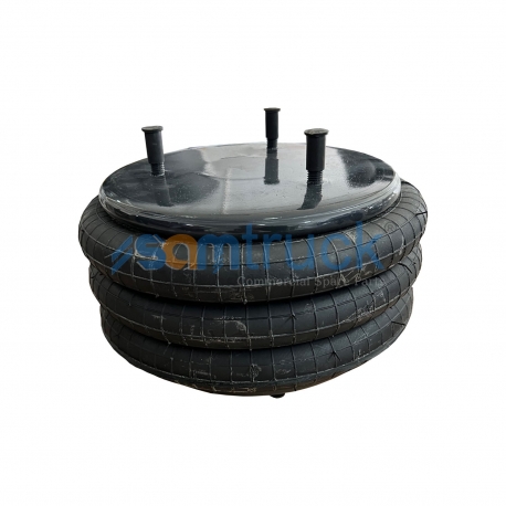 3 Convoluted Air Springs