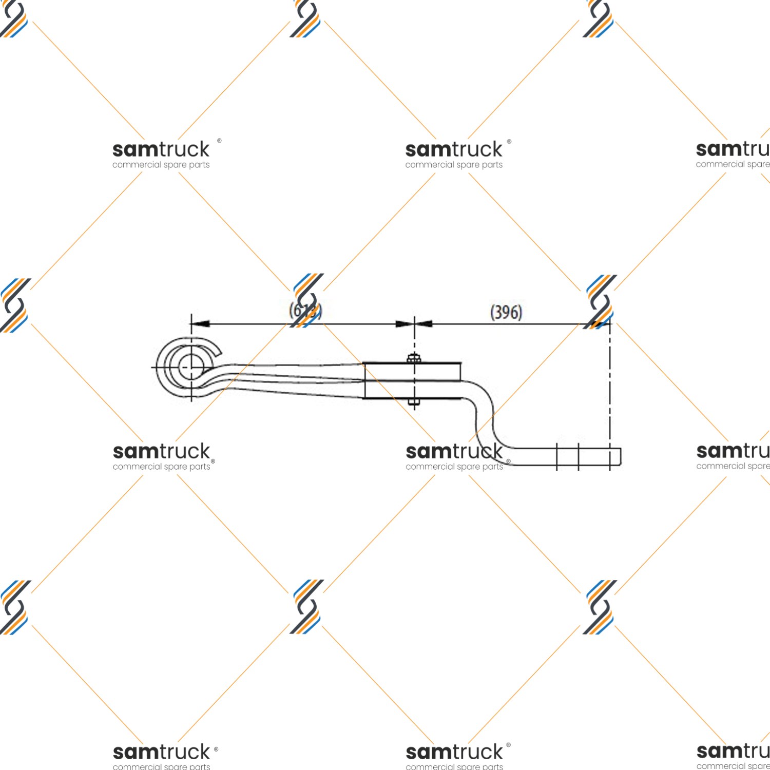 RENAULT PREMIUM 385 / 400 ÇEKİCİ HAVA YASTIKLI KOMPLE MAKAS - SAĞ -