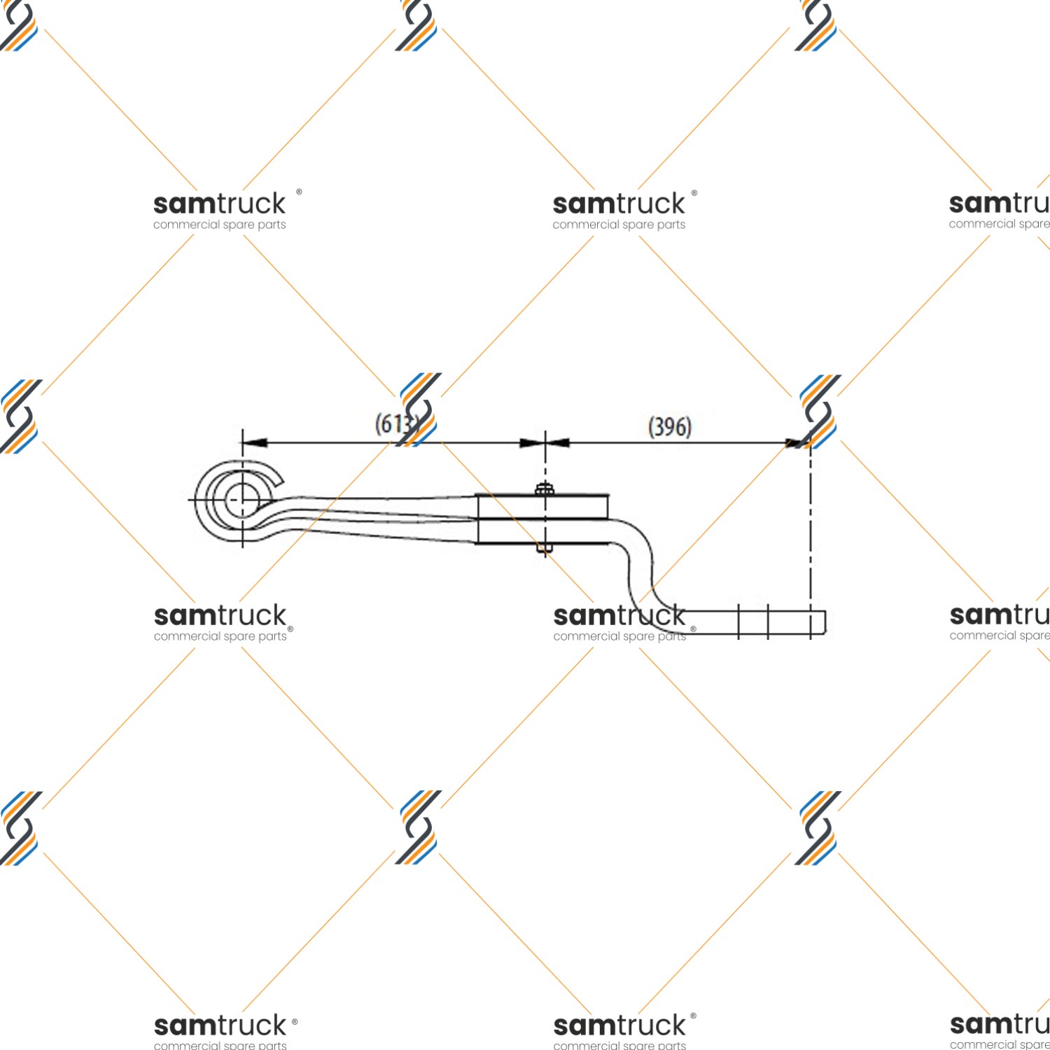 RENAULT PREMIUM 385 / 400 ÇEKİCİ HAVA YASTIKLI KOMPLE MAKAS - SOL -
