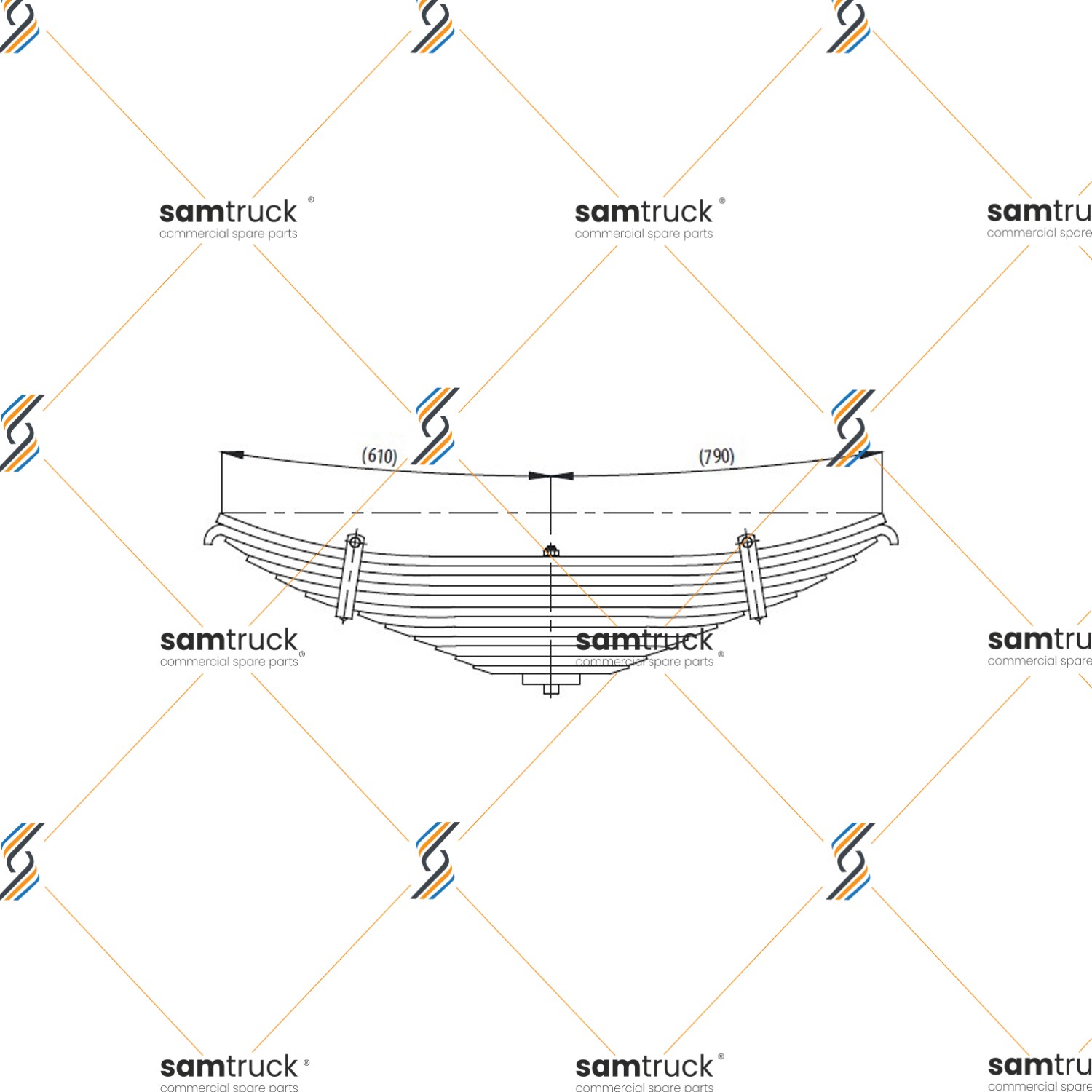 MERCEDES 2517 - 2521 - 2524 DİNGİL KOMPLE MAKAS