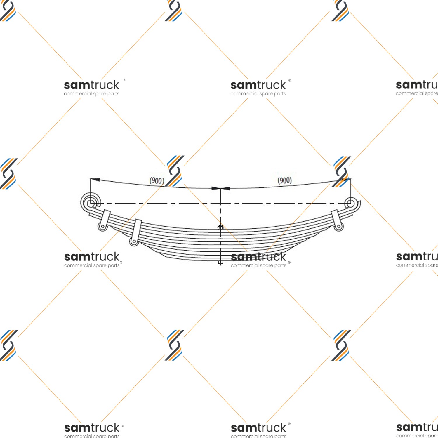 MERCEDES AXOR 1823 - 3229 CD ÖN KOMPLE MAKAS - 9 KATLI -