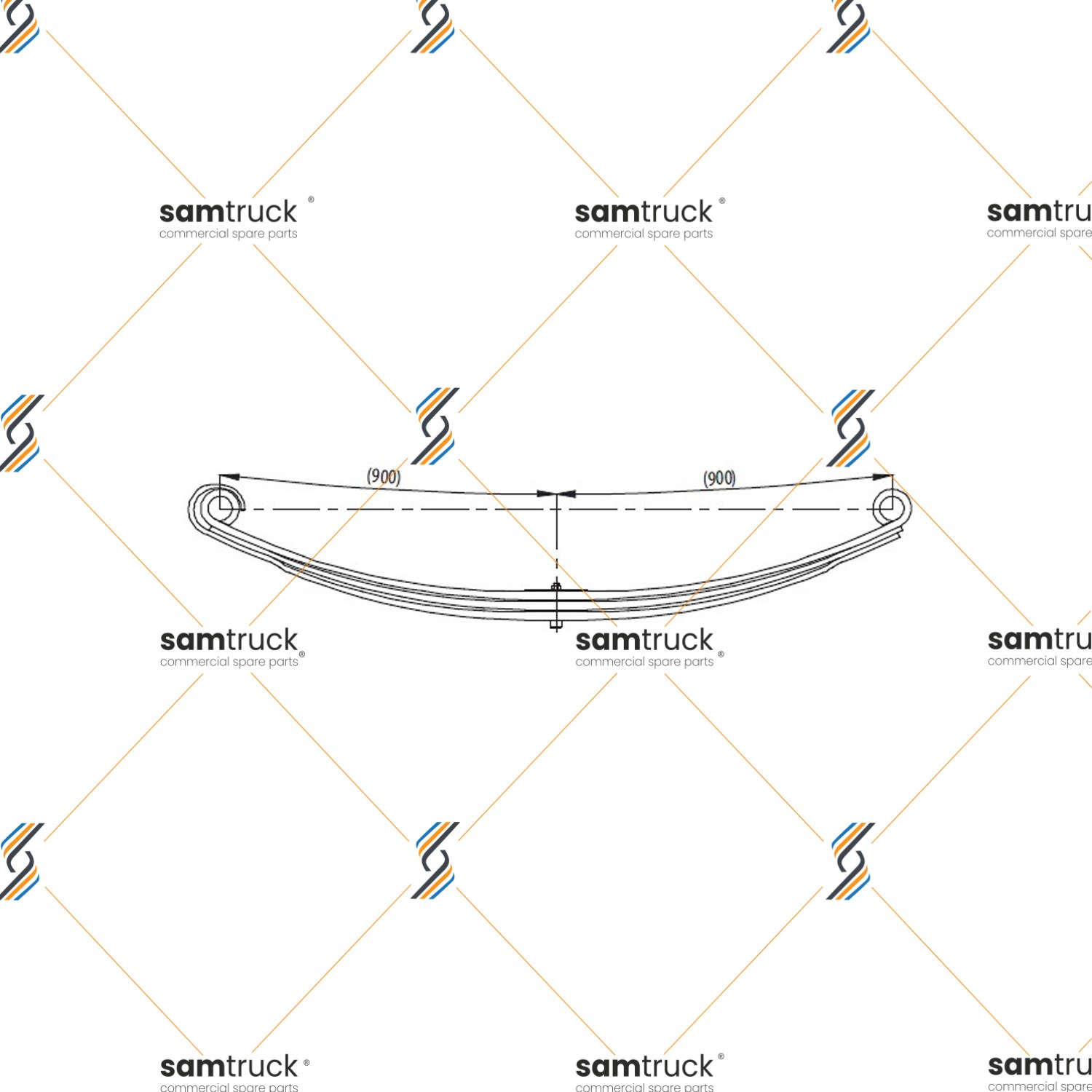 MERCEDES AXOR Y.M. 3340 ÖN KOMPLE MAKAS - 4 KATLI -