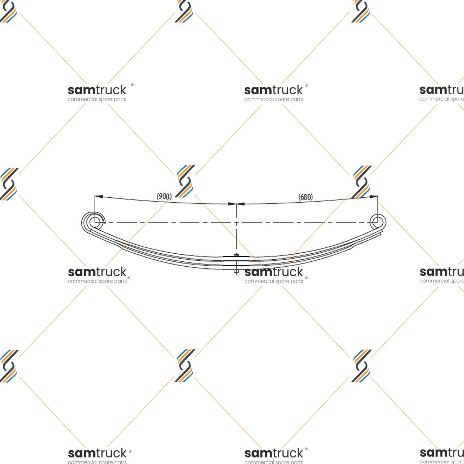MERCEDES AXOR 4140 1. DİNGİL KOMPLE - 3 KATLI - MAKAS
