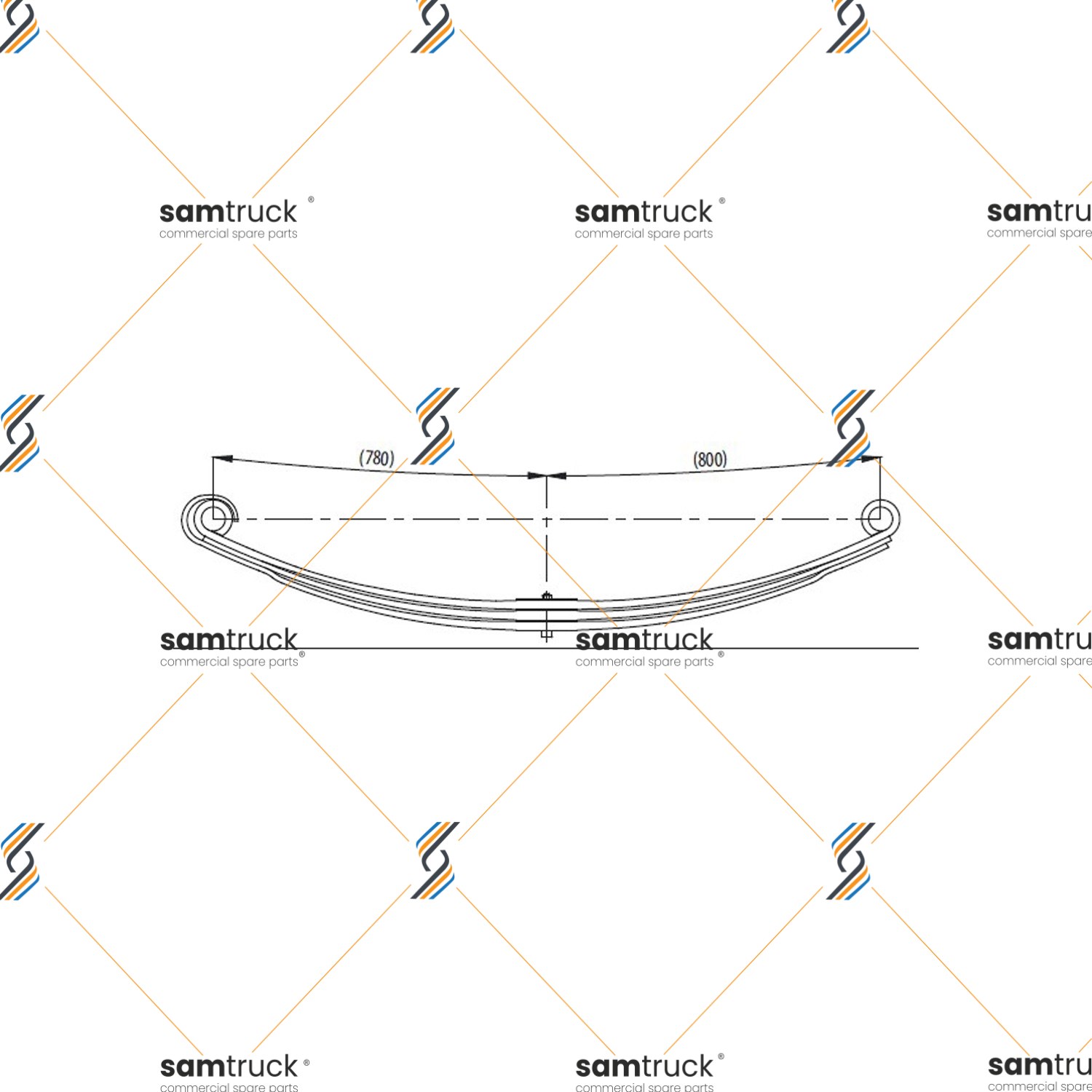 MERCEDES AXOR 4140 2. DİNGİL KOMPLE MAKAS - 3 KATLI -