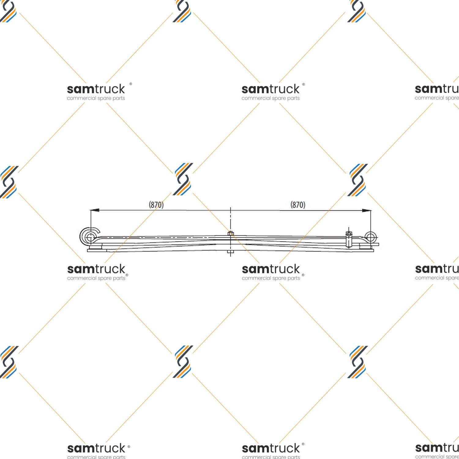 BMC PROFESYONEL 625  4x2 PARABOLİK ARKA KOMPLE MAKAS