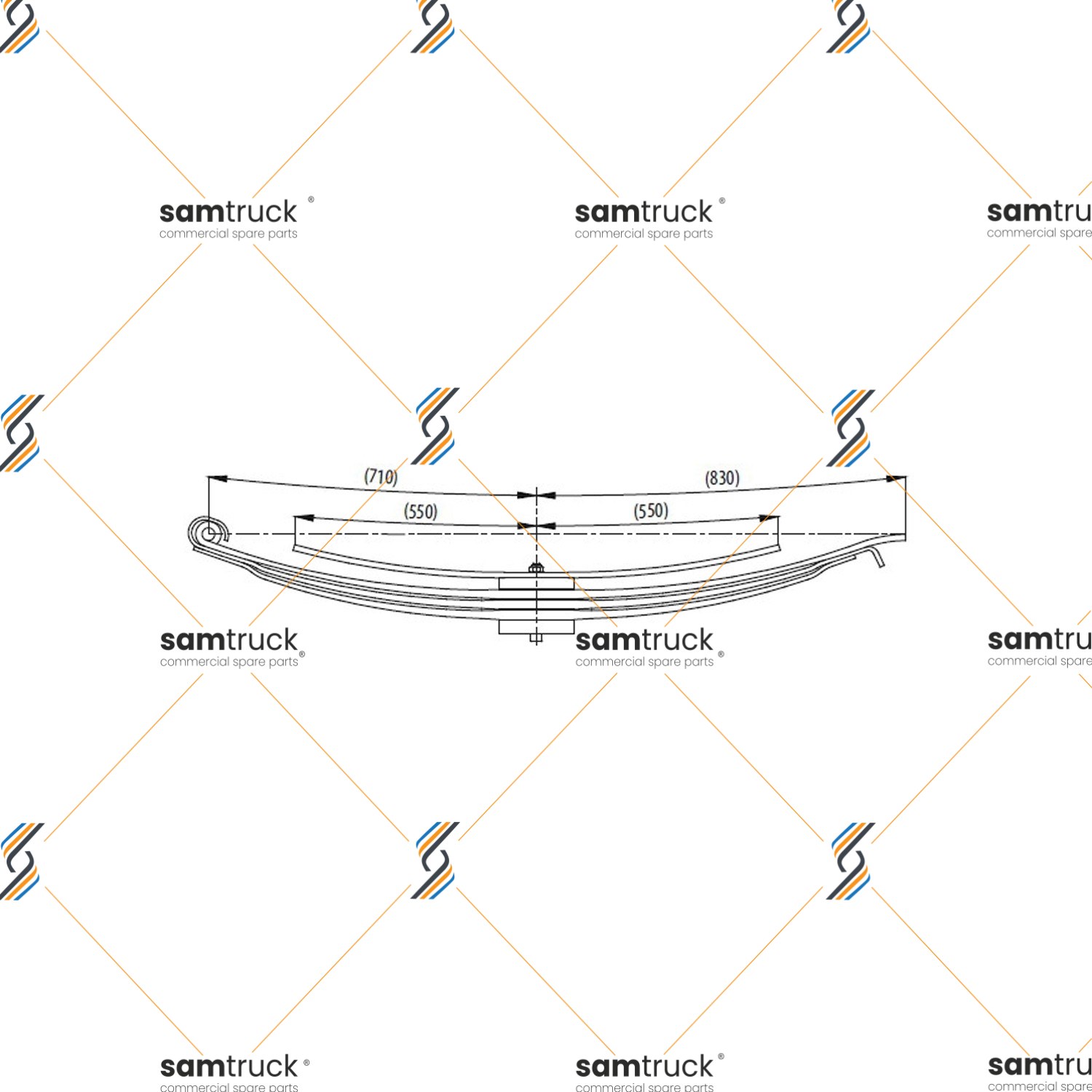 IVECO 35.9 PARABOLİK MUAVİN KOMPLE MAKAS
