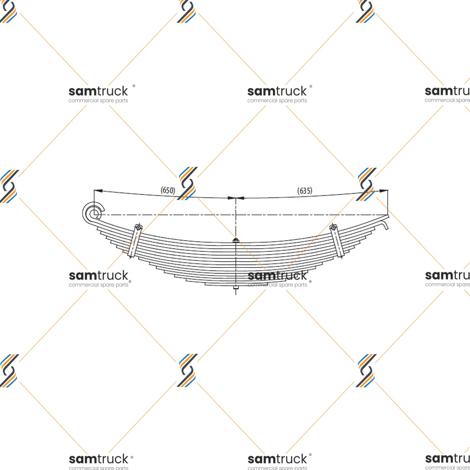 MAN 26.230 / 26.270 SOL DAMPERLİ ARKA KOMPLE MAKAS
