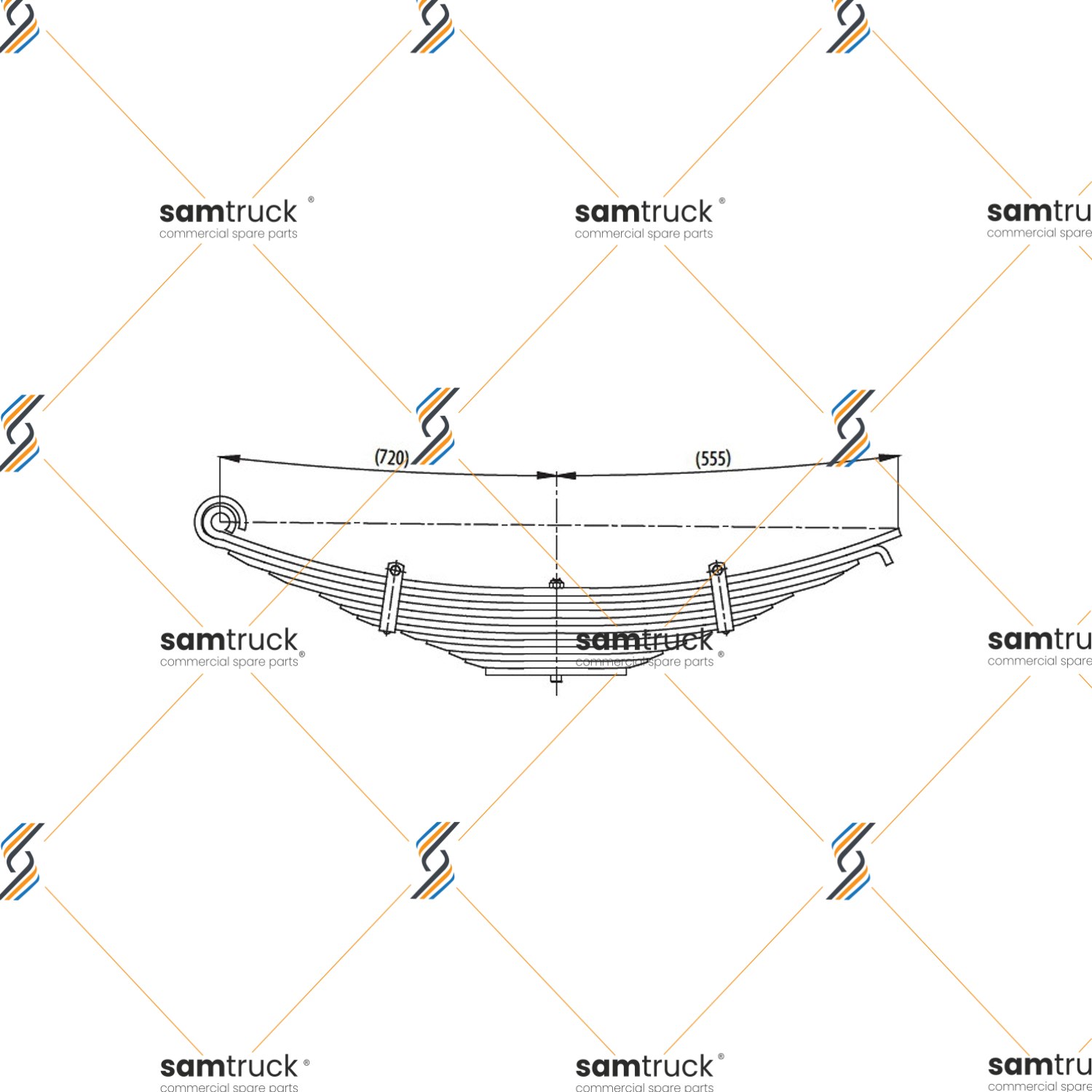 FORD CARGO 3235 - 4030 10 ARKA KOMPLE MAKAS