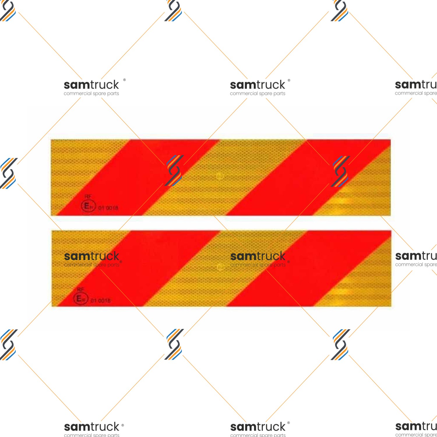 Truck Rear Reflective Tape