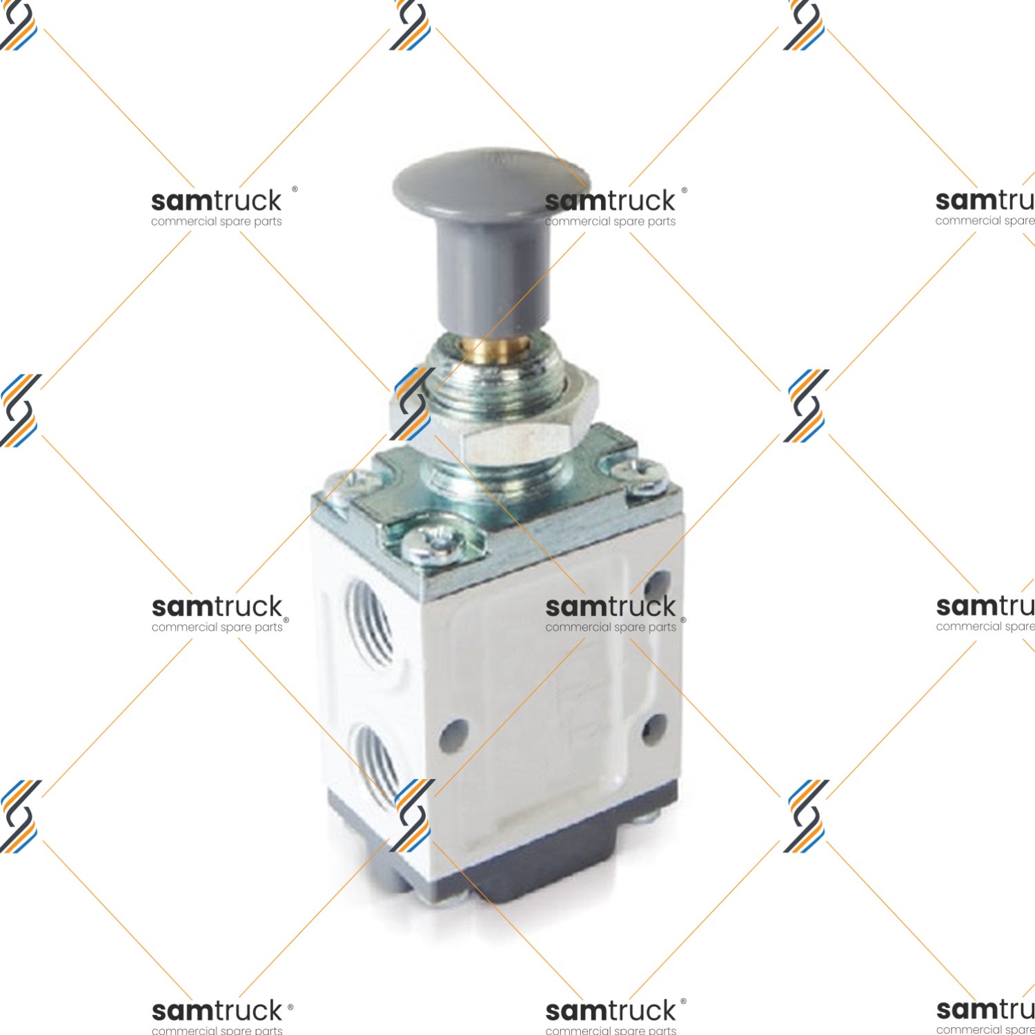 3 x 2 KARE ÇEKMELİ DAMPER DÜĞMESİ