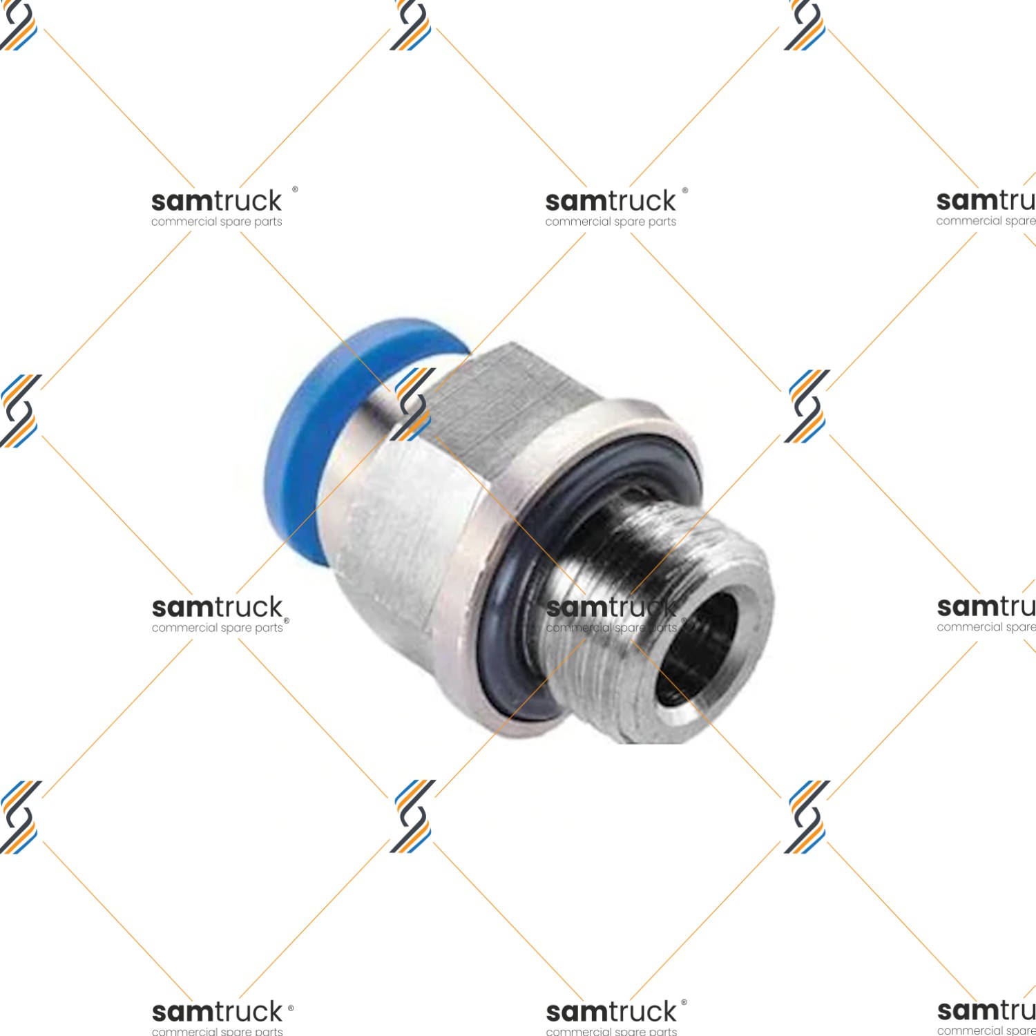 M12x1.5 - 8 MM PNÖMATİK NİPEL - DÜZ - REKOR