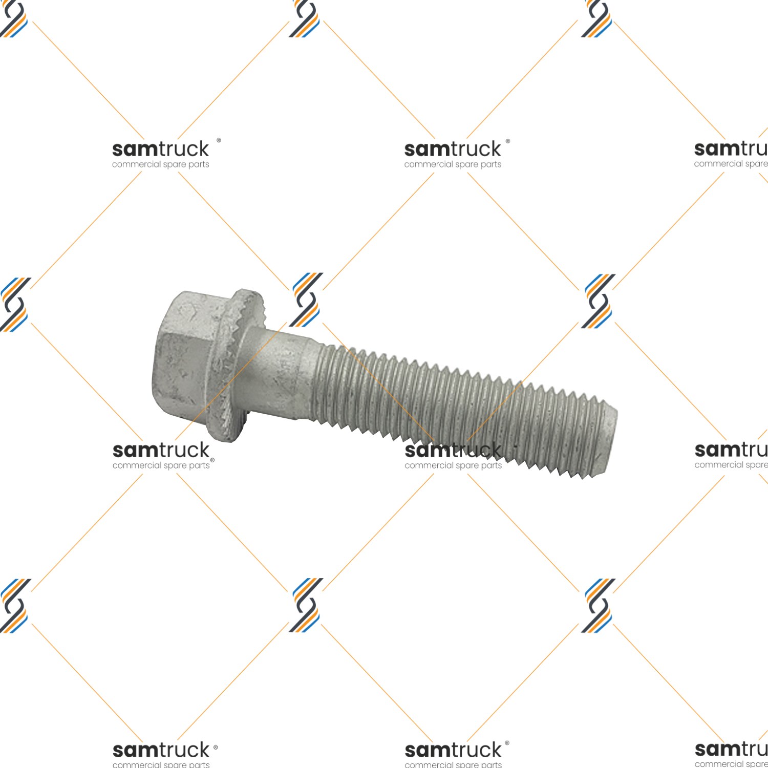 M16x2.0x75 - БОЛТ С ФЛЯНЦЕМ ШАССИ