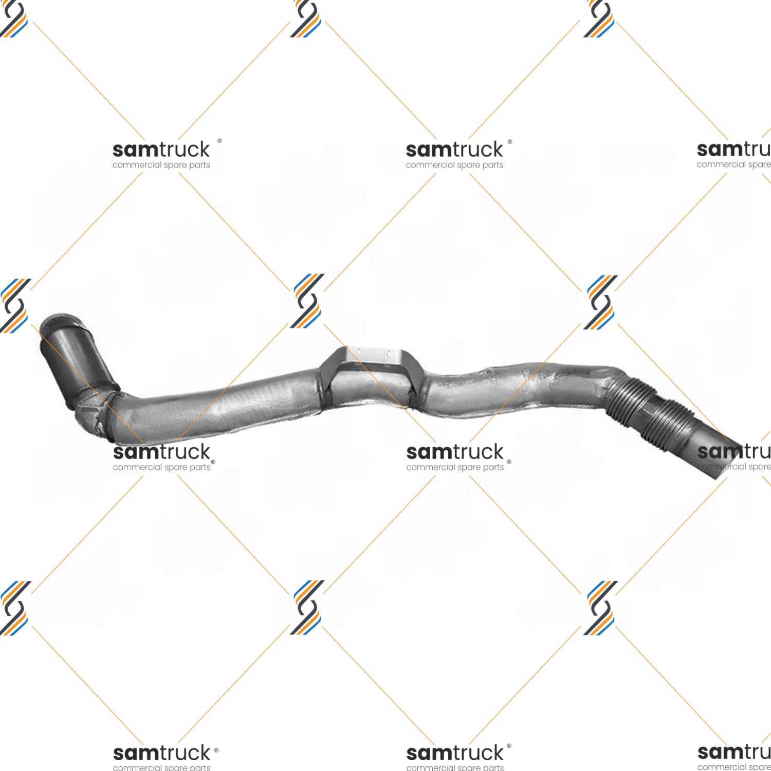 MERCEDES AROCS KÖRÜKLÜ EGZOZ BORUSU
